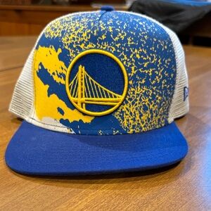 Blue and Yellow Warriors Cap